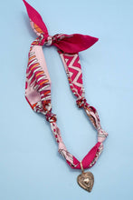 Load image into Gallery viewer, Handcrafted Scarf Interchangeable Charm Necklace | 80N92095: C