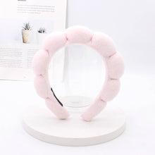 Load image into Gallery viewer, SPA sponge terry scalloped headband for Washing Face Makeup: #32