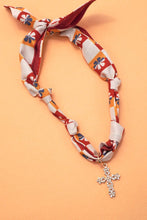 Load image into Gallery viewer, Handcrafted Scarf Interchangeable Charm Necklace | 80N92095: C