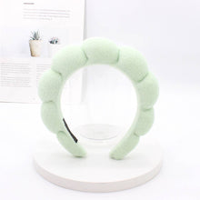 Load image into Gallery viewer, SPA sponge terry scalloped headband for Washing Face Makeup: #32