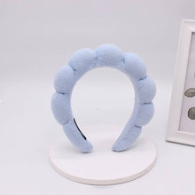 Load image into Gallery viewer, SPA sponge terry scalloped headband for Washing Face Makeup: #32