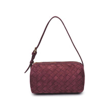Load image into Gallery viewer, Rose Shoulder Bag: Wine