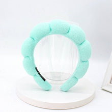 Load image into Gallery viewer, SPA sponge terry scalloped headband for Washing Face Makeup: #32