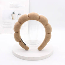 Load image into Gallery viewer, SPA sponge terry scalloped headband for Washing Face Makeup: #32