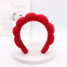 Load image into Gallery viewer, SPA sponge terry scalloped headband for Washing Face Makeup: #32