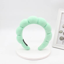 Load image into Gallery viewer, SPA sponge terry scalloped headband for Washing Face Makeup: #32