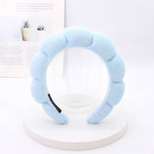 Load image into Gallery viewer, SPA sponge terry scalloped headband for Washing Face Makeup: #32