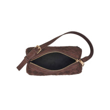 Load image into Gallery viewer, Rose Shoulder Bag: Wine