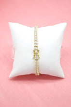 Load image into Gallery viewer, 18K Gold Filled Tennis Bracelet: Gold
