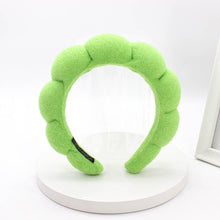 Load image into Gallery viewer, SPA sponge terry scalloped headband for Washing Face Makeup: #32