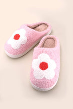 Load image into Gallery viewer, SOFT PLUSH MUSHROOM HEART RAINBOW WARM SLIPPERS | 40SP014: BOW PINK / Medium