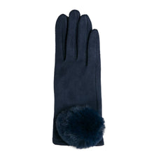 Load image into Gallery viewer, Mariah Glove with Oversized Pom Pom -Warm & Chic - Fall 2025: Black
