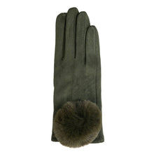 Load image into Gallery viewer, Mariah Glove with Oversized Pom Pom -Warm & Chic - Fall 2025: Black