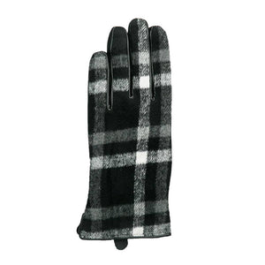 Devin Gloves - 5 Colors - SALE $4.50: Camel Plaid