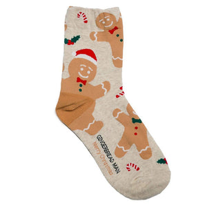 Holiday Socks- 50% off $3 Sale- Christmas 2023: Santa Black