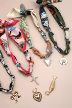 Load image into Gallery viewer, Handcrafted Scarf Interchangeable Charm Necklace | 80N92095: C
