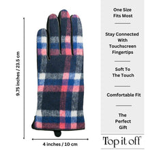 Load image into Gallery viewer, Devin Gloves - 5 Colors - SALE $4.50: Camel Plaid
