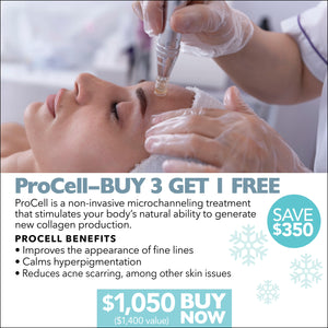 Procell Microchanneling Buy 3 Get 1 Free - Reg.$1400 NOW $1050