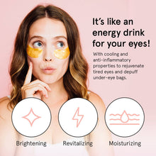 Load image into Gallery viewer, Gold Energizing Under Eye Masks (24 pairs): 24 pairs
