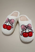 Load image into Gallery viewer, SOFT PLUSH MUSHROOM HEART RAINBOW WARM SLIPPERS | 40SP014: BOW PINK / Medium
