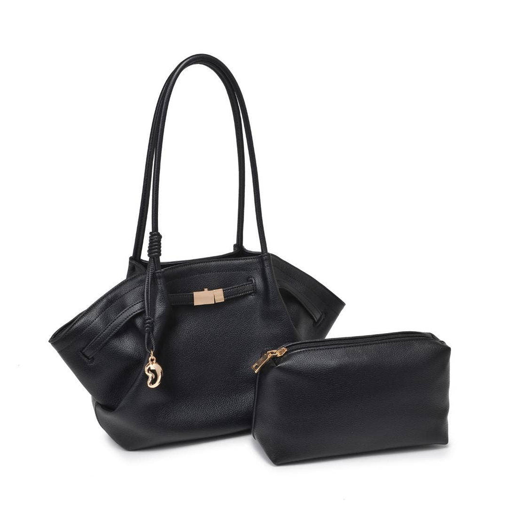Monroe Satchel: Black