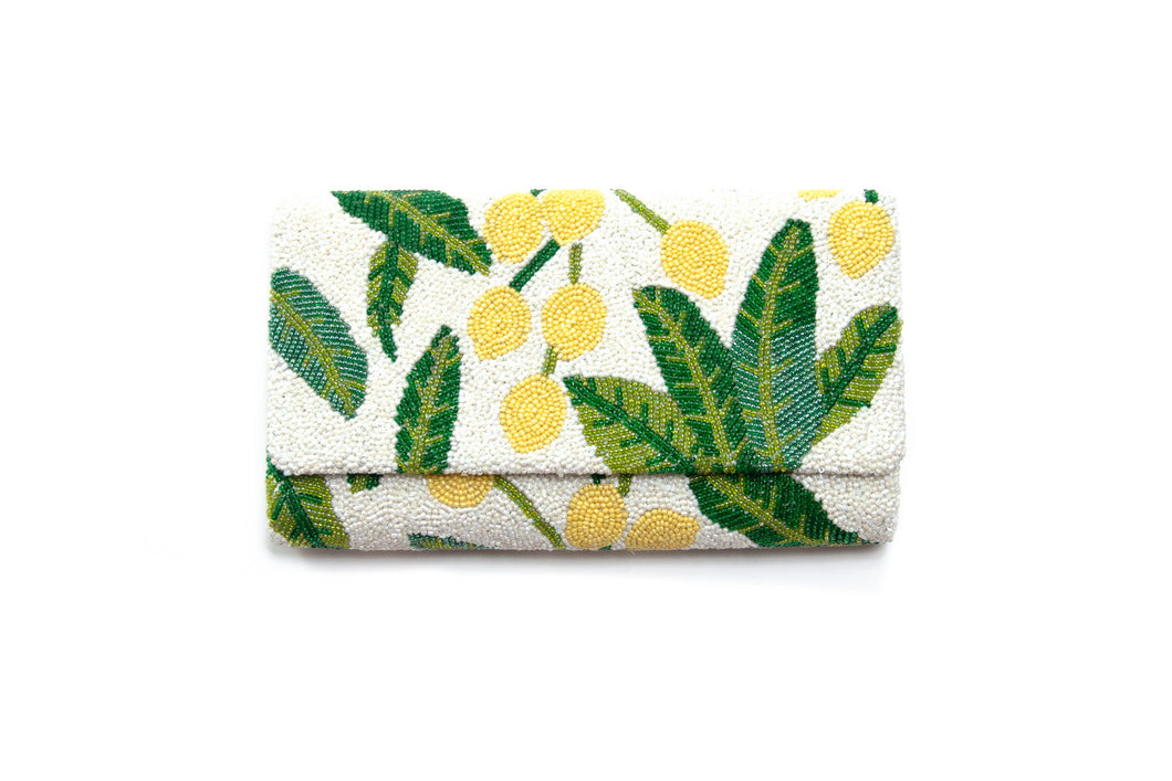 FOG-24 - Medium Structured Beadwork Clutch