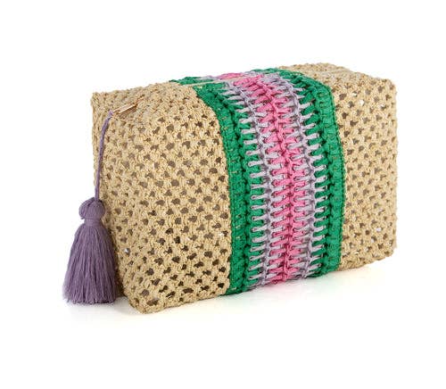 Remy Boxy Zip Pouch - Natural
